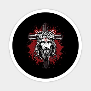 Jesus Christ Crown of Thorns Magnet